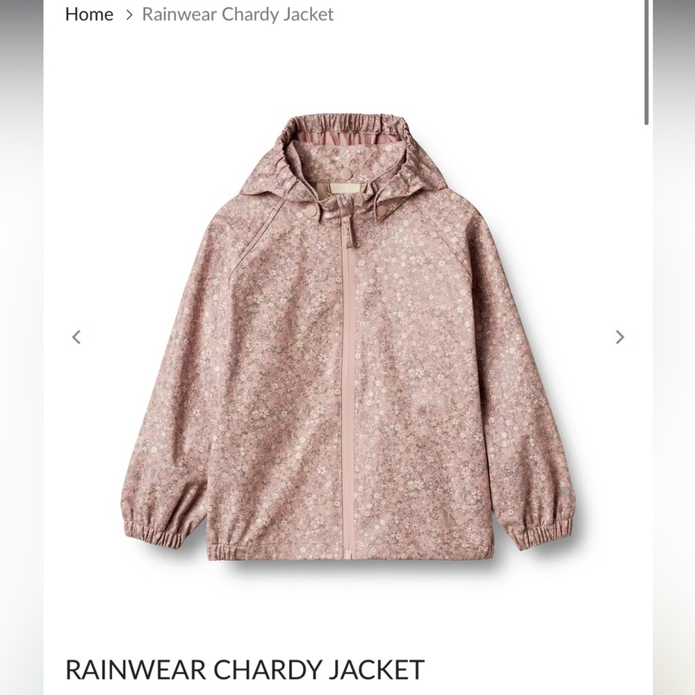 wheat kids RAINWEAR CHARDY JACKET